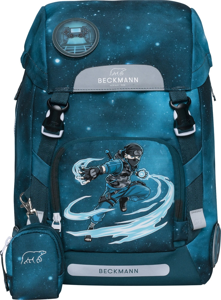 Skoletaske Beckmann classic ninja master 22 liter - Skoletasker Børn